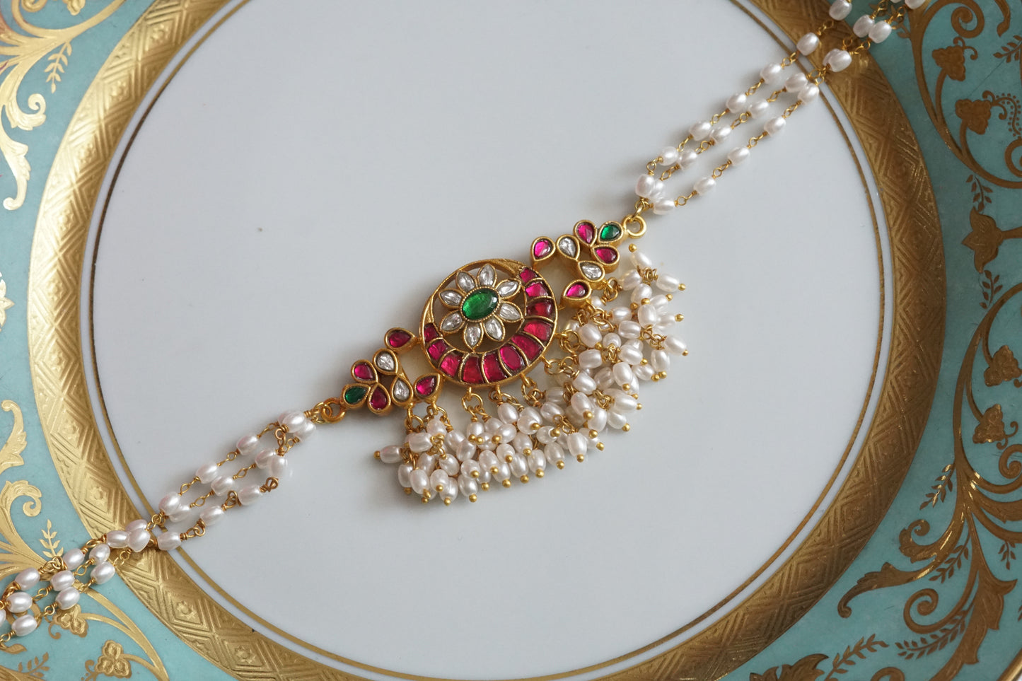 Kundan Choker (4-9015)(K) - JEWELSTYLE