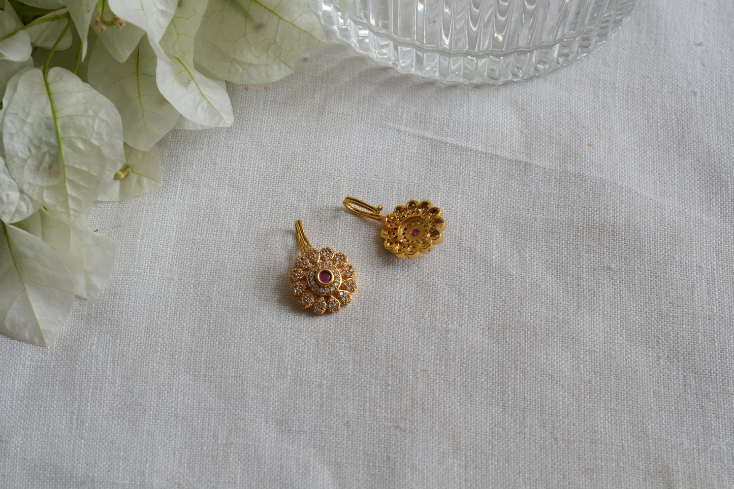 Kundan ad Bugadi earrings(1-5441)(EX)