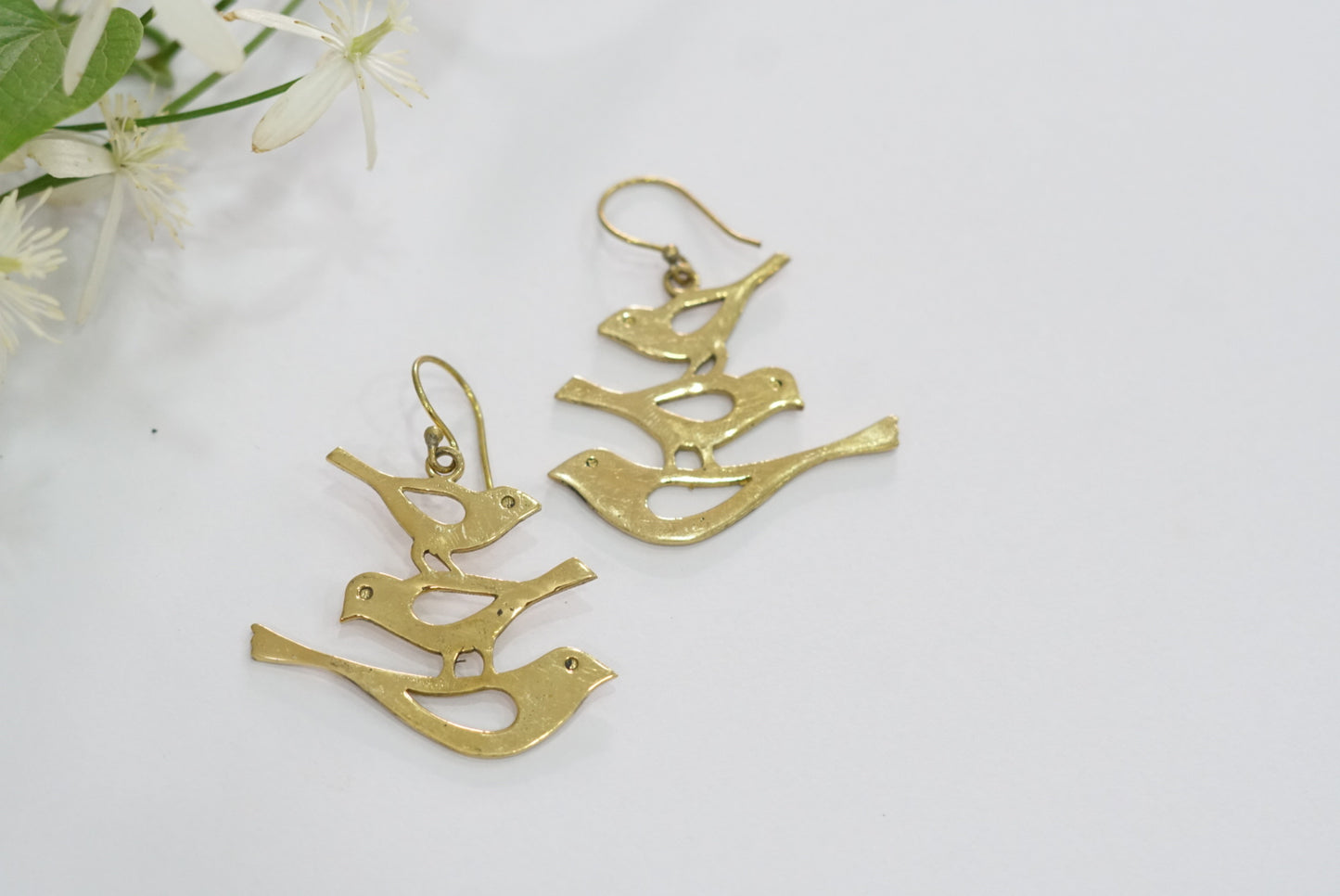 Oxidised earring (1-3244)