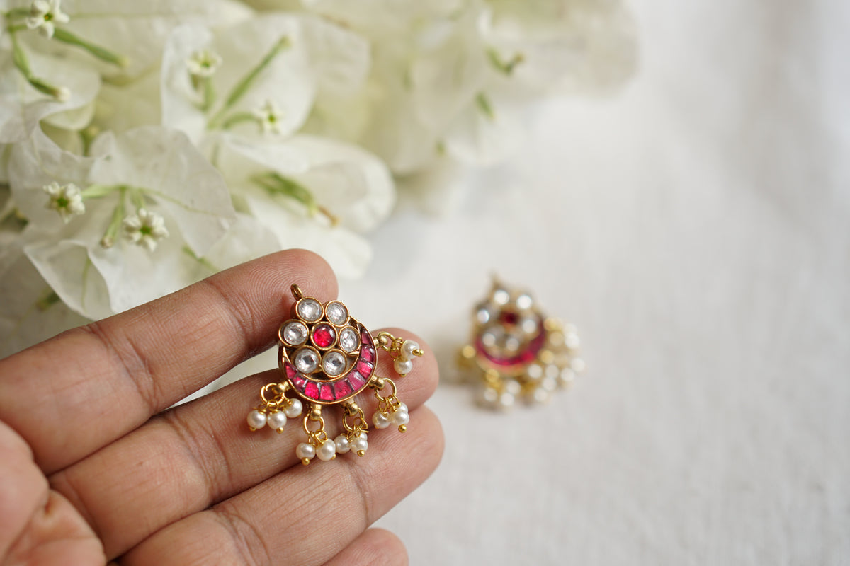 Kundan Studs (1-5587)(R)