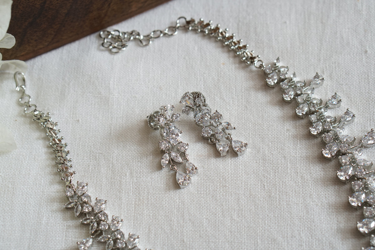 AD Necklace Set (4-9785)(B)