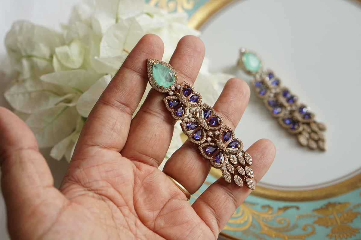 Polki Earrings (1-5599)(B)