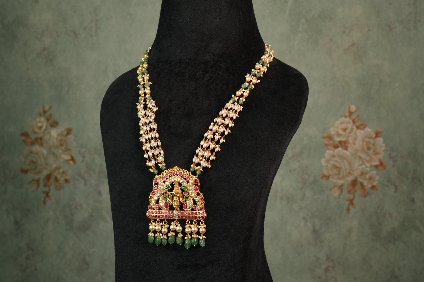 Kundan Necklace (4-8856)(K) - JEWELSTYLE