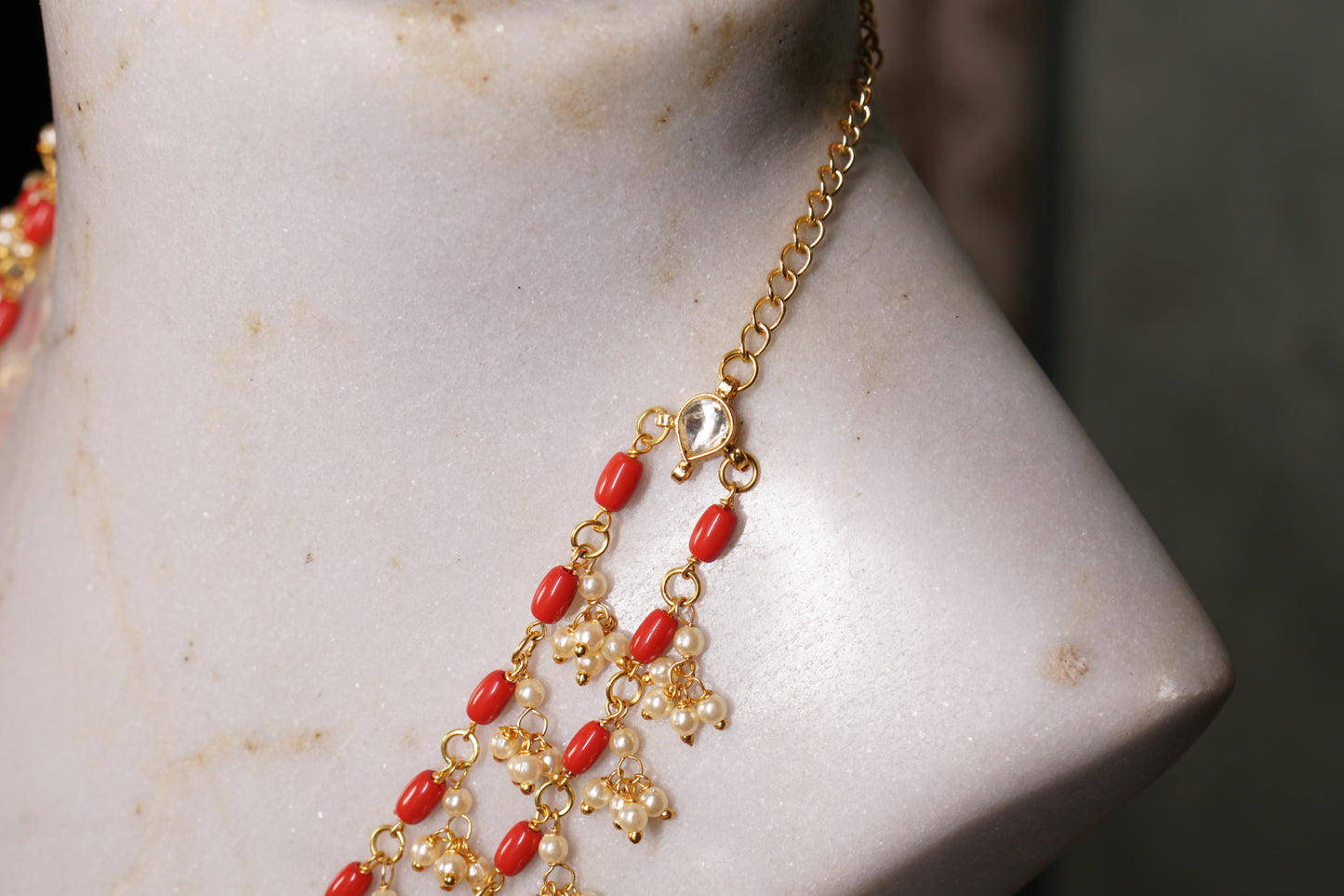 Beads Necklace (4-8114)(N) - JEWELSTYLE