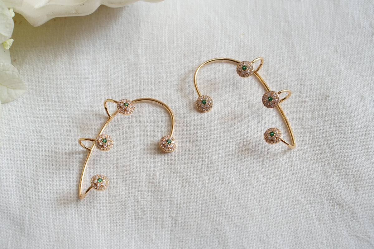 Ad Earcuff Earrings (1-5625)(EX)