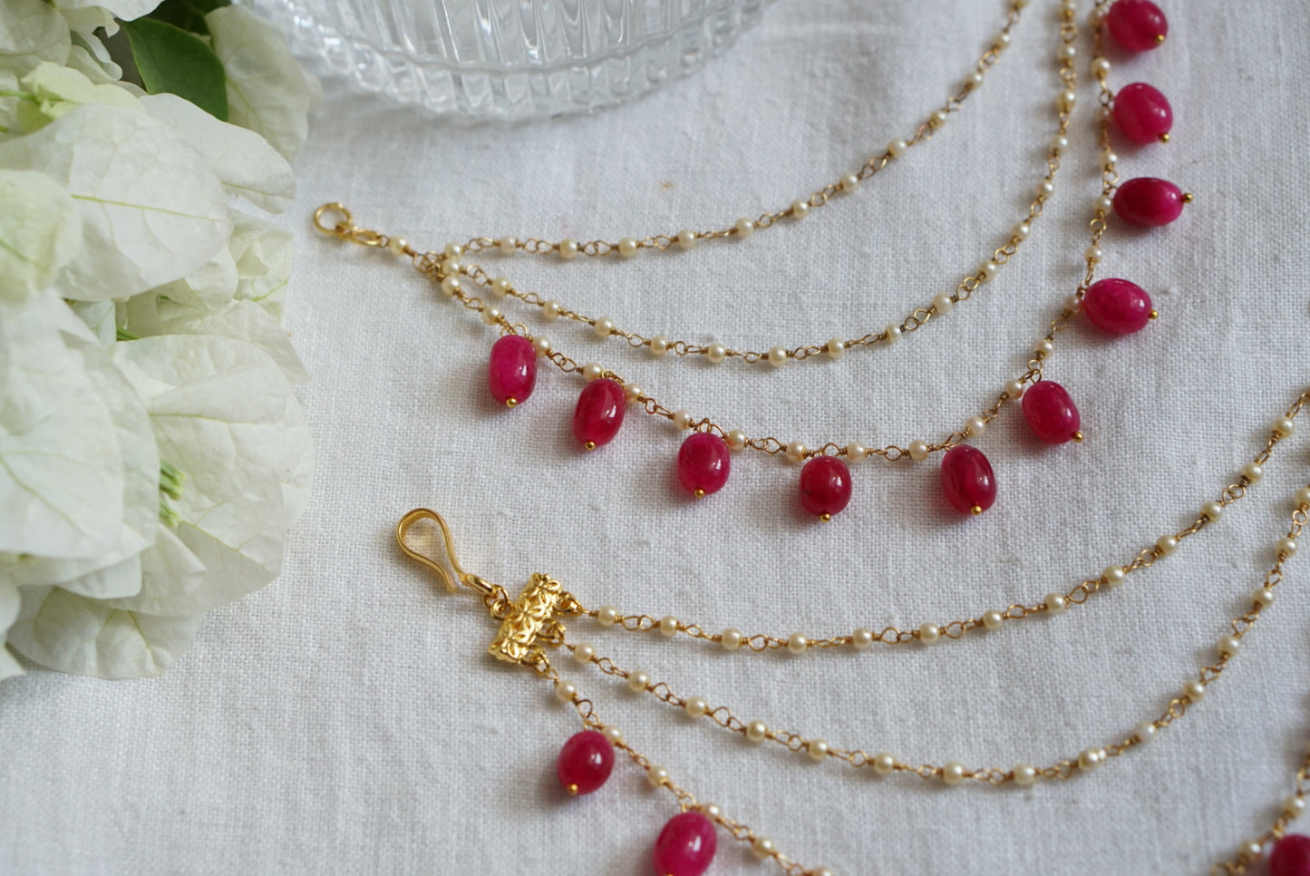 Beads EarChain (9-199)