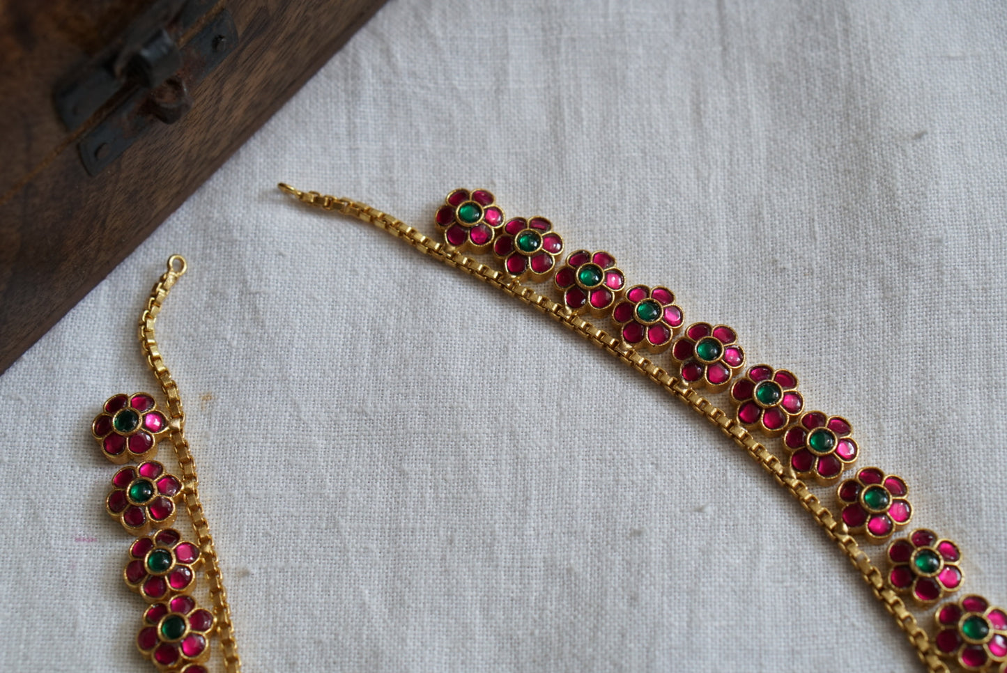 Kundan necklace (4-7997)(K)(Preorder)