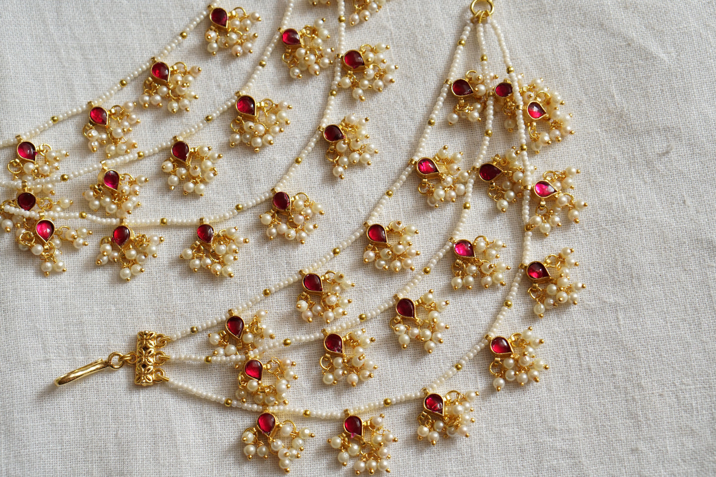 Kundan Earchain (9-304)(N) - JEWELSTYLE