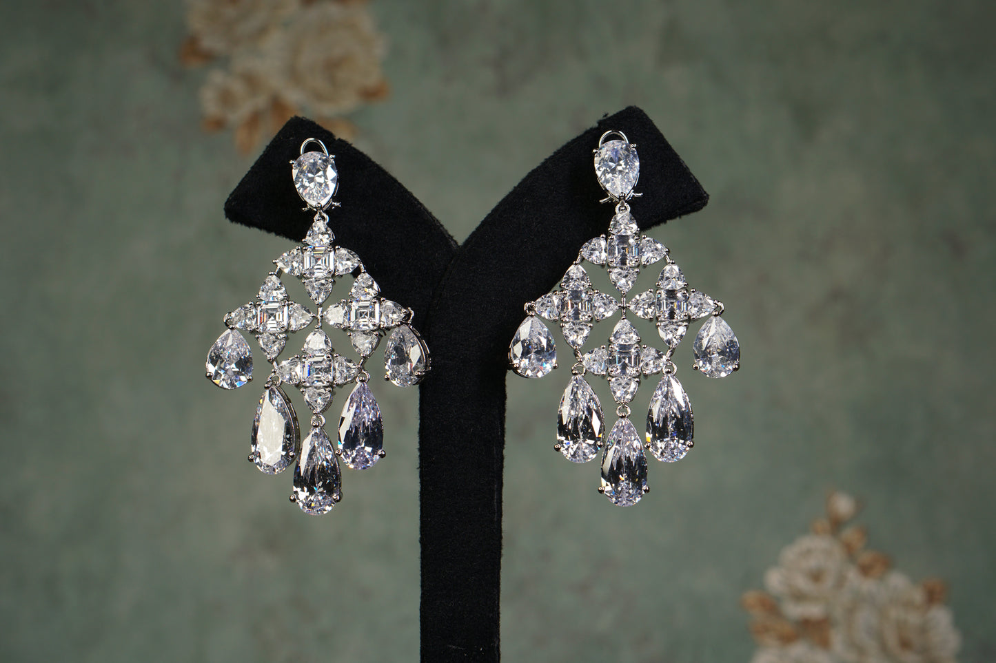Polki Earrings (1-5420)(B)