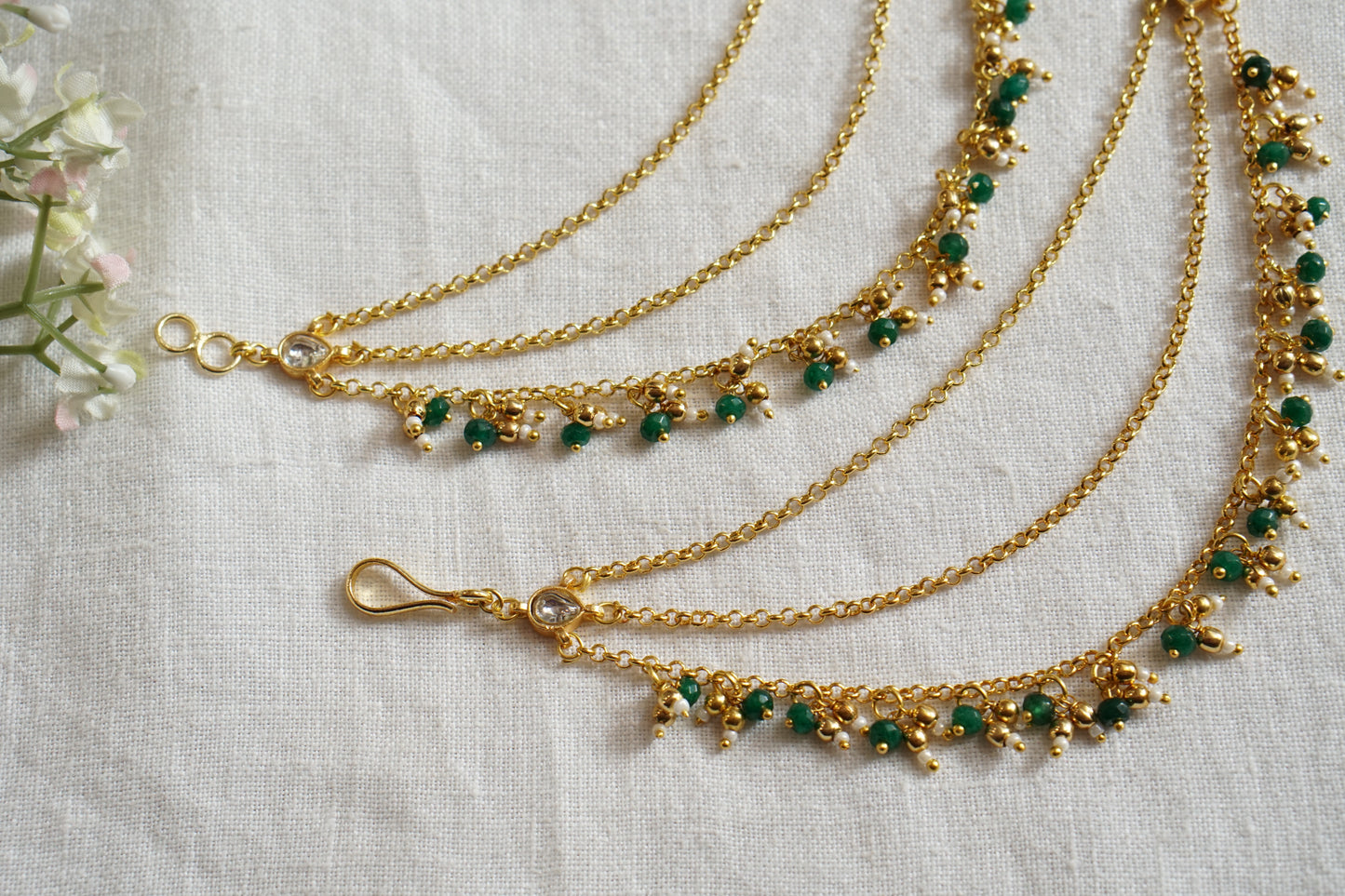 Beads Earchain (9-308)(N)