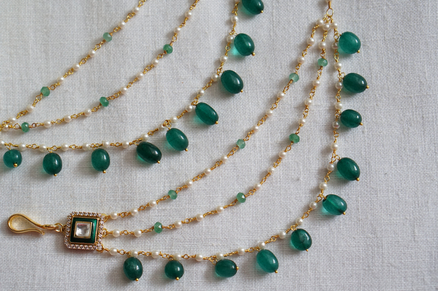 Polki Ear chain (9-238)(N)