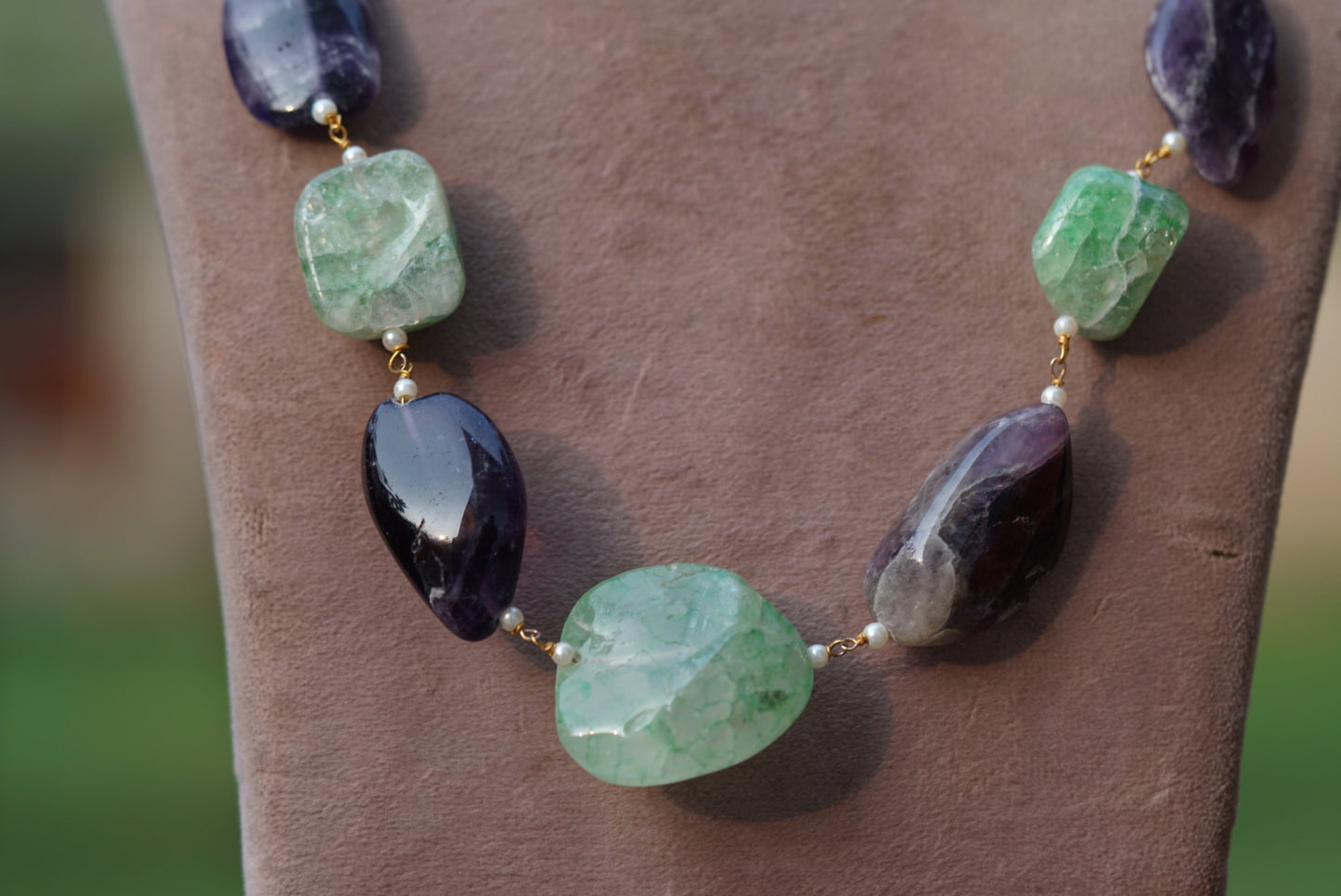 Beads necklace (4-6354)(F)