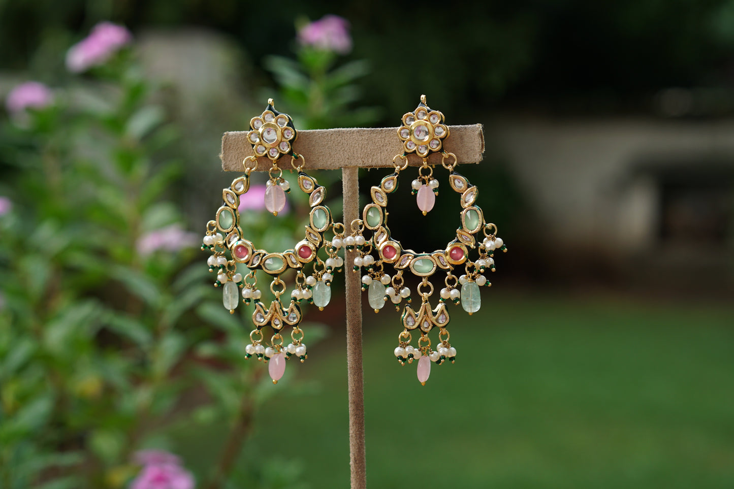 Kundan Earrings (1-5476)(EX)
