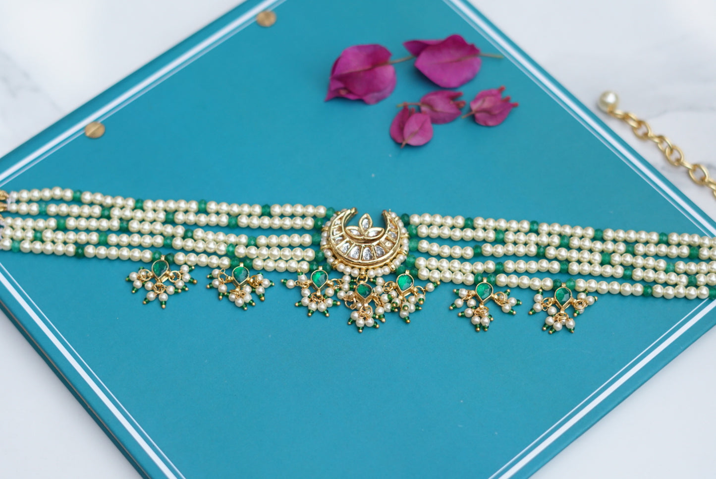 Kundan choker (4-6326)(N)