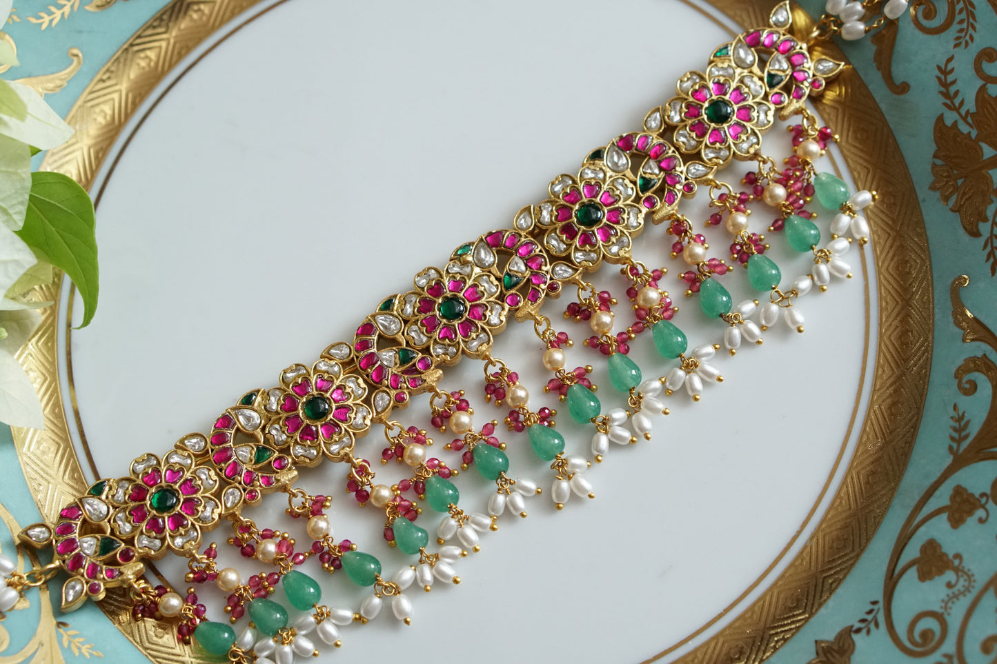 Kundan Choker (4-8143)(K)(PREORDER)