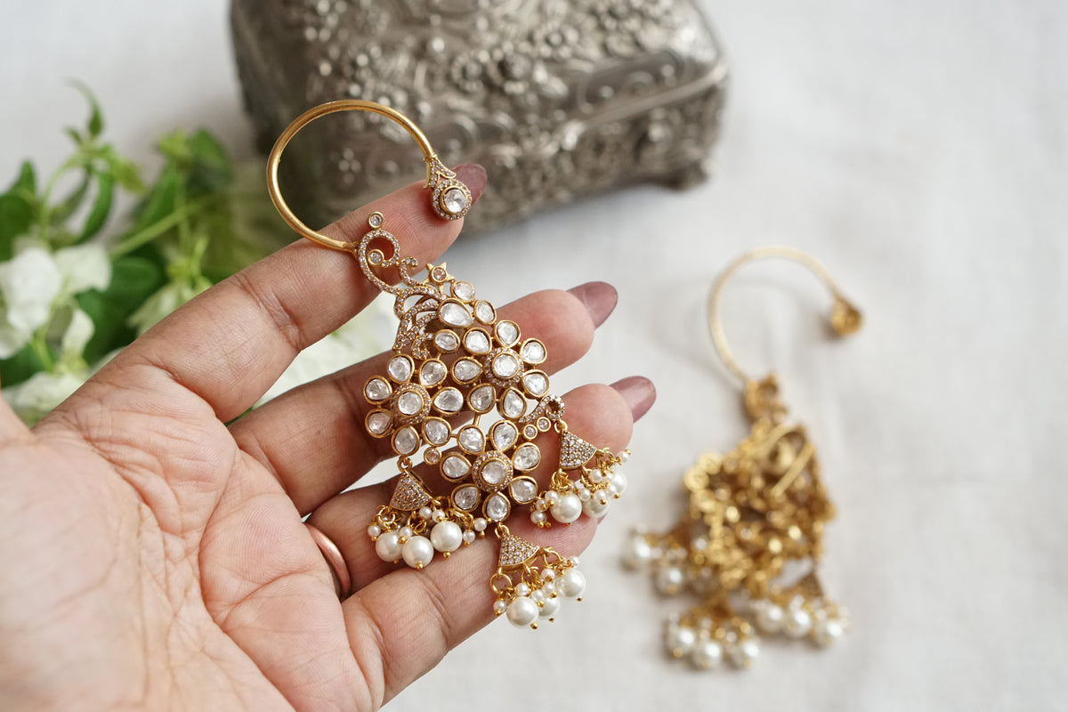 Polki Earcuff Earrings (1-5509)(B)