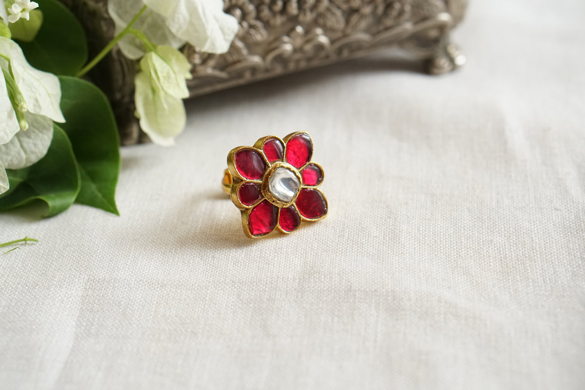 Kundan Ring (6-381)(R)