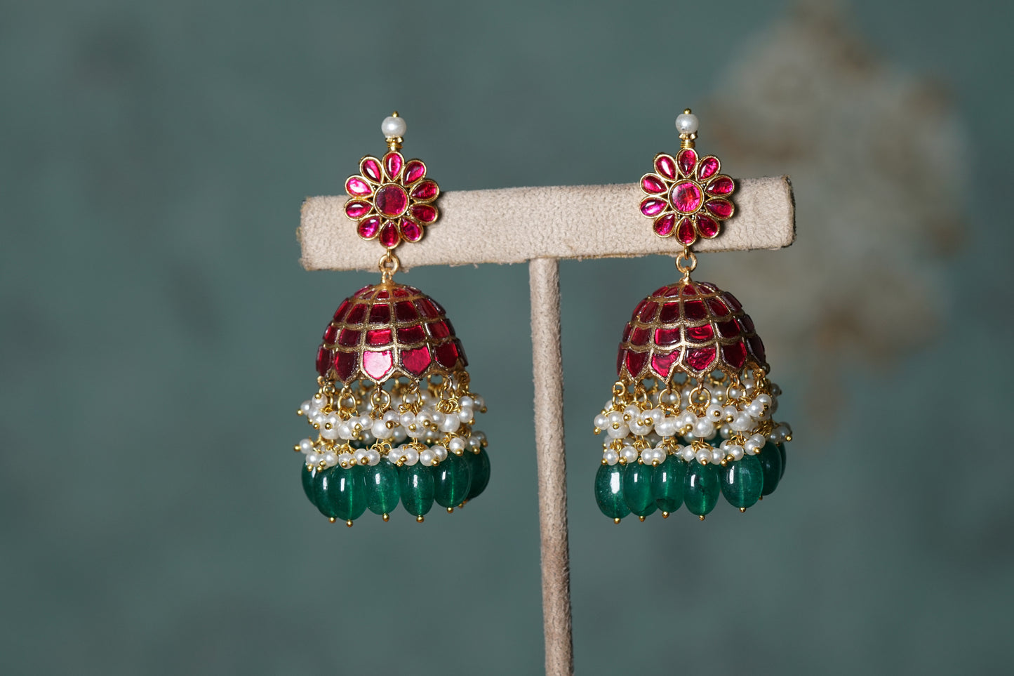 Kundan Jhumki (1-4331)(R)(preorder)
