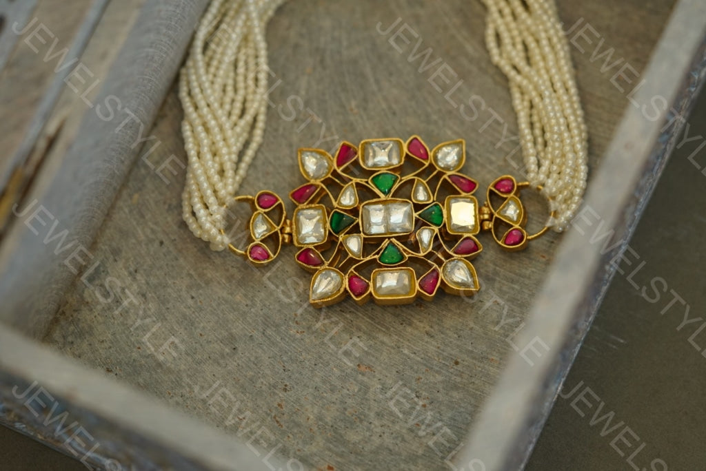 Kundan Choker (4-5736)(R) Jewelry