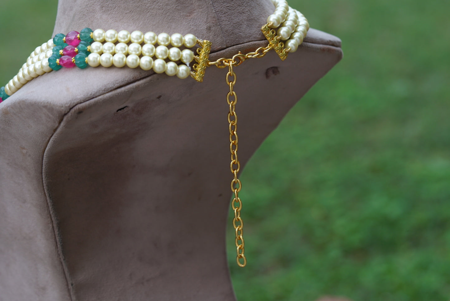 BEADS NECKLACE (4-6395)(N)