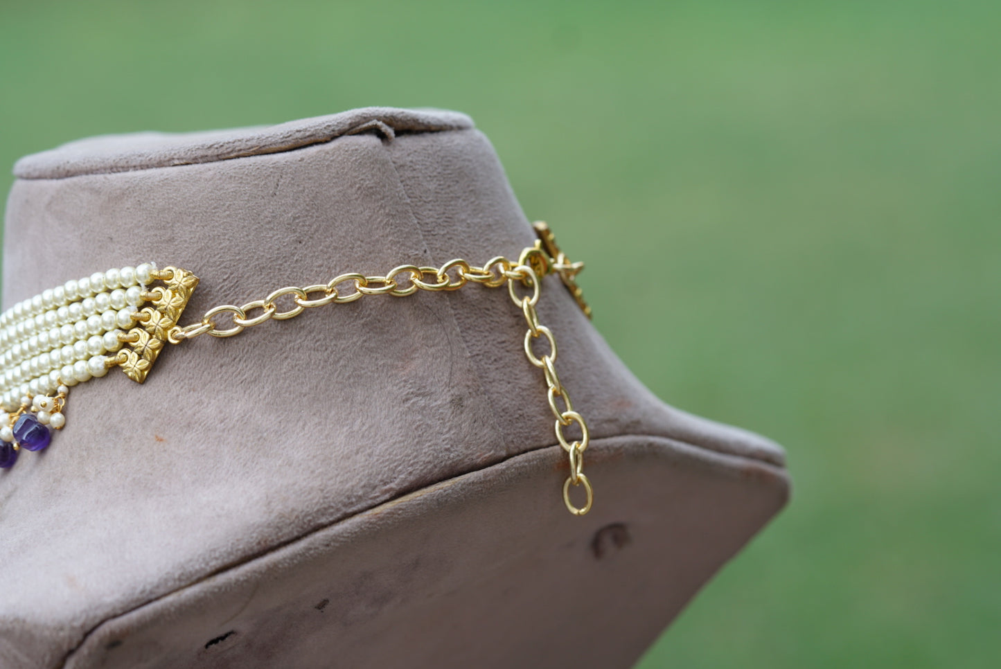 BEADS CHOKER (4-6410)(N) - JEWELSTYLE