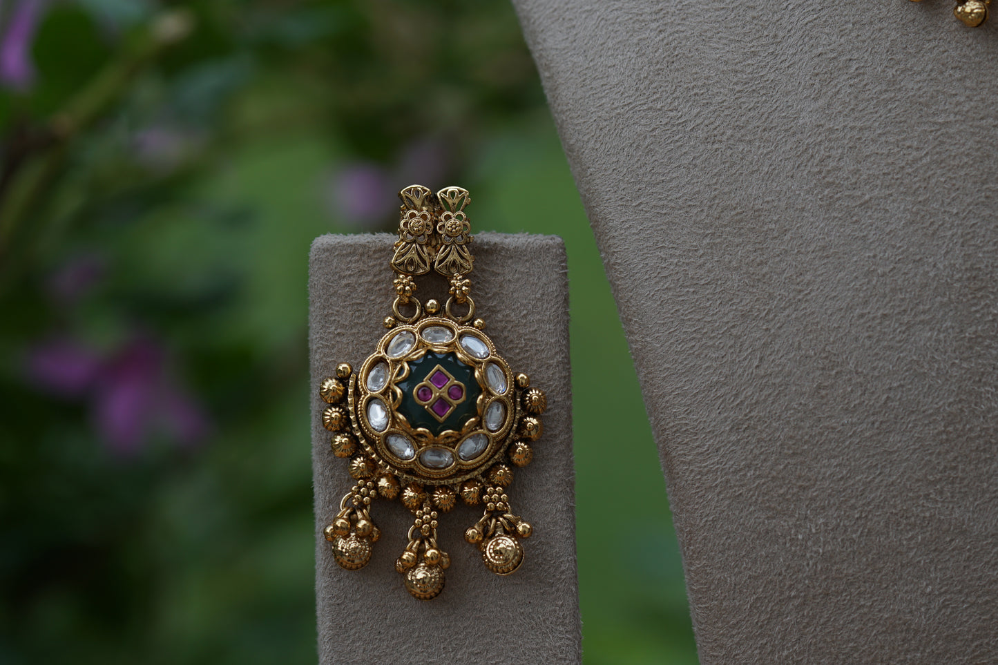 Antique Necklace set (4-8469)(EX)
