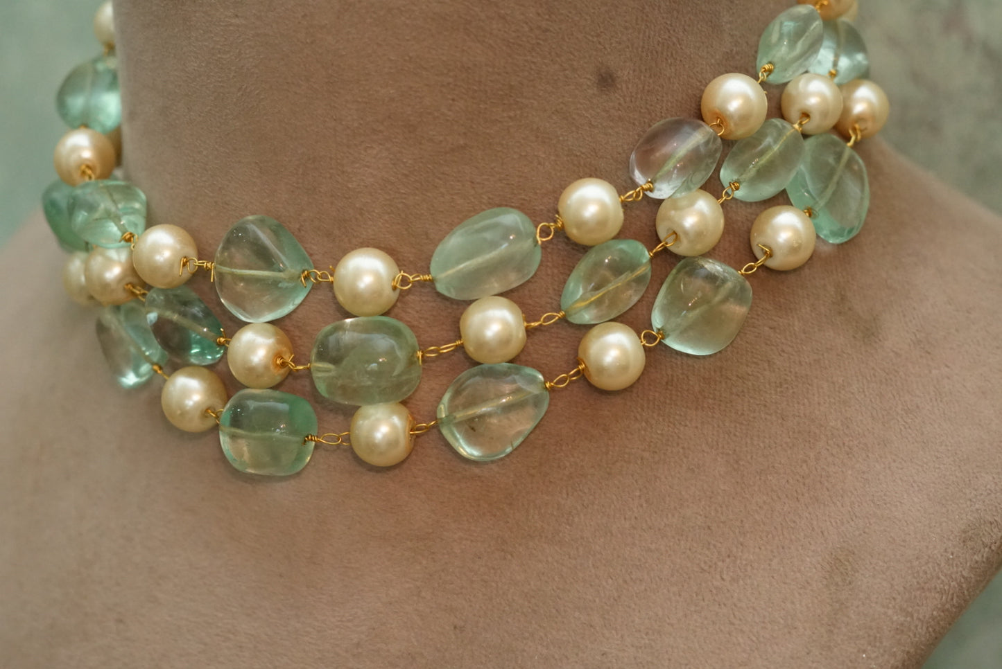 Beads choker (4-7157) - JEWELSTYLE