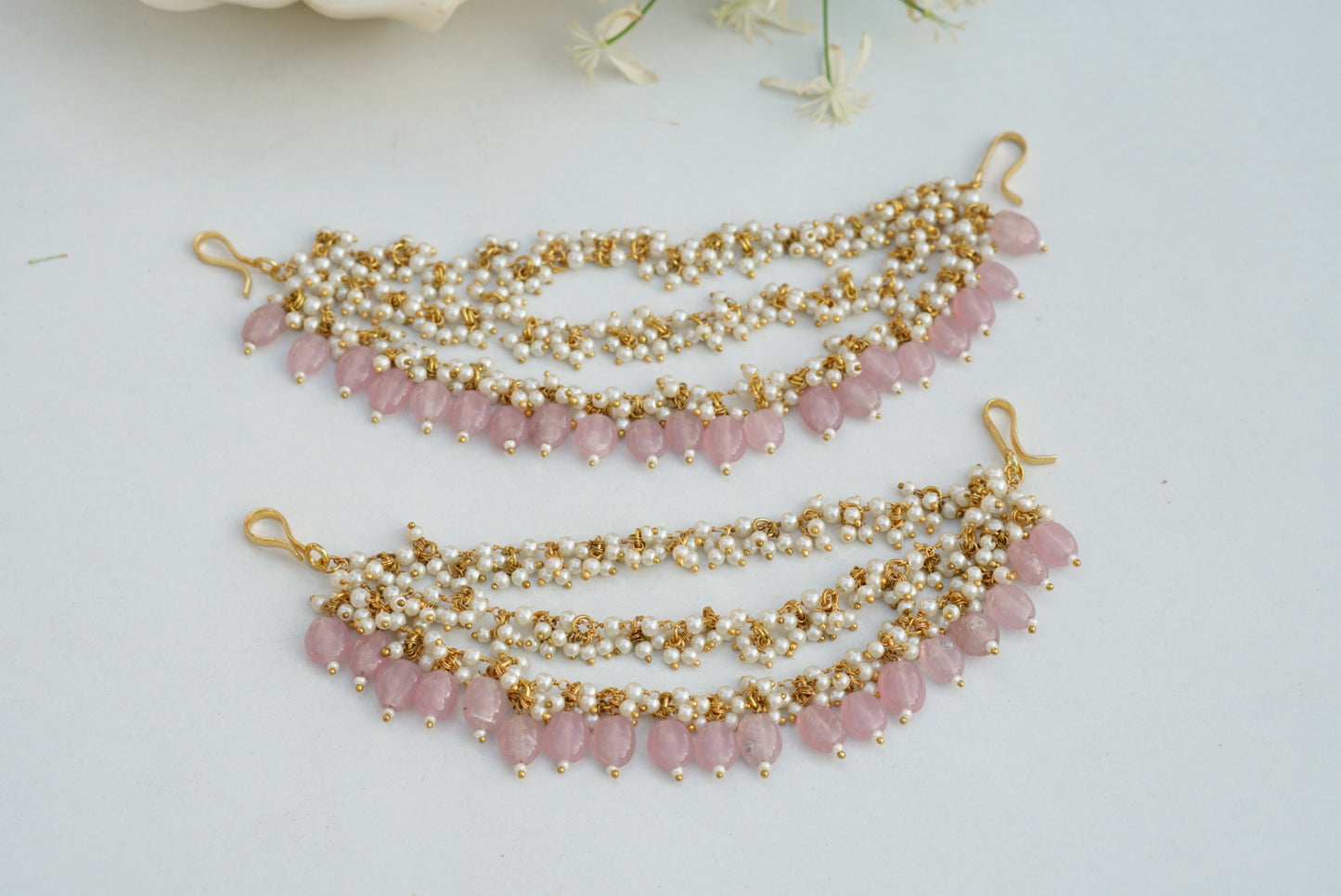 Beads Ear chain (9-133)(A) - JEWELSTYLE