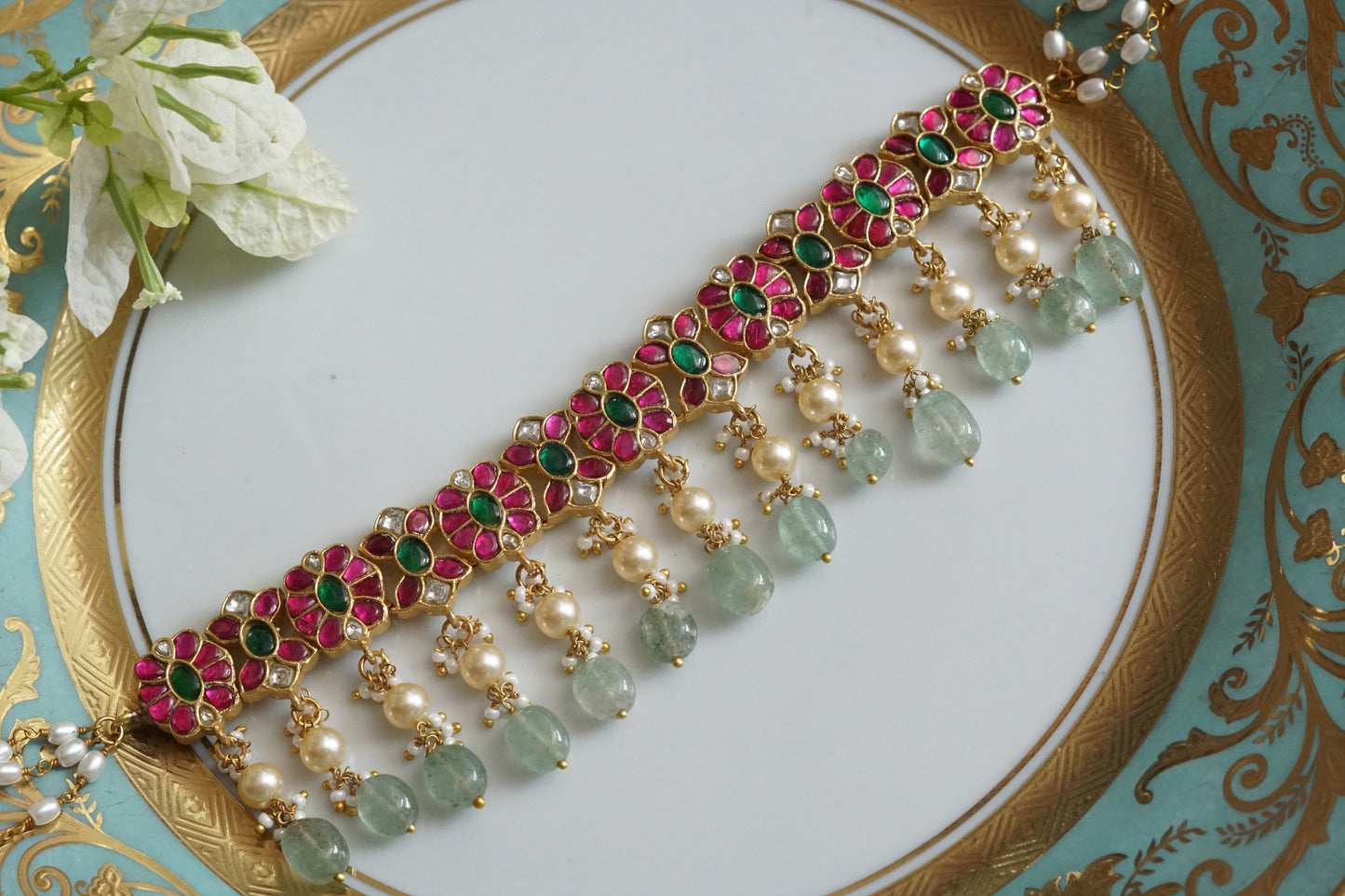 Kundan Choker (4-9020)(K)