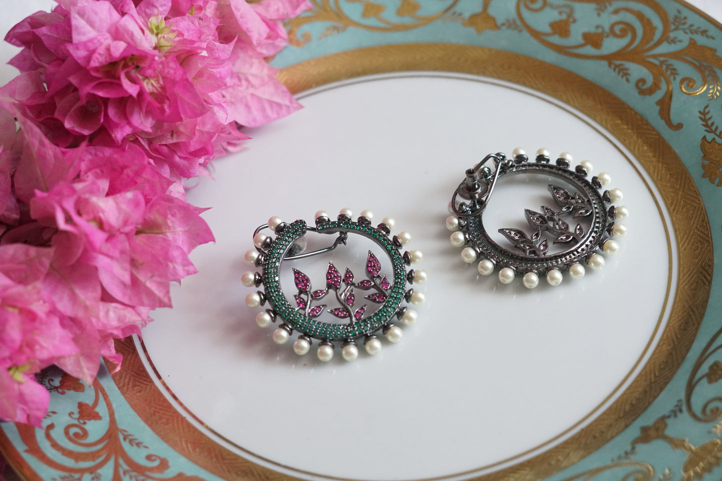 Ad Earrings (1-5087)(B) - JEWELSTYLE