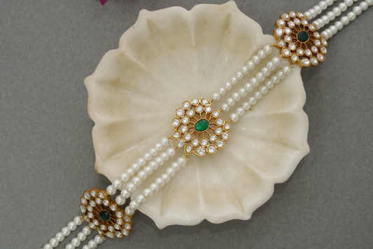 Kundan braid (5-1237)(R)(PREORDER)