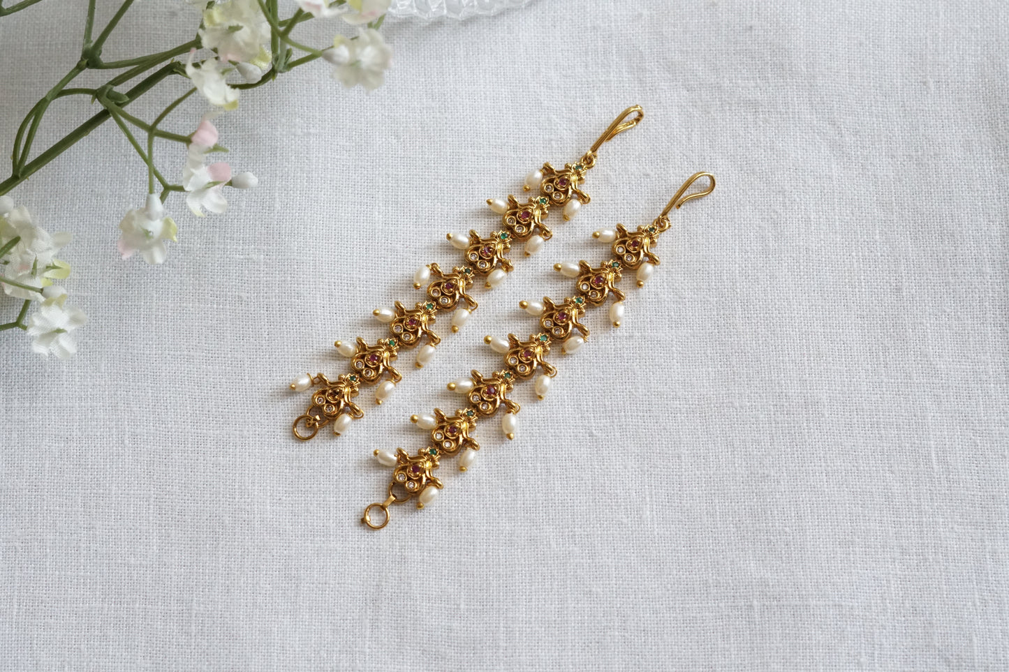 Antique Earchain(9-376)(AK)