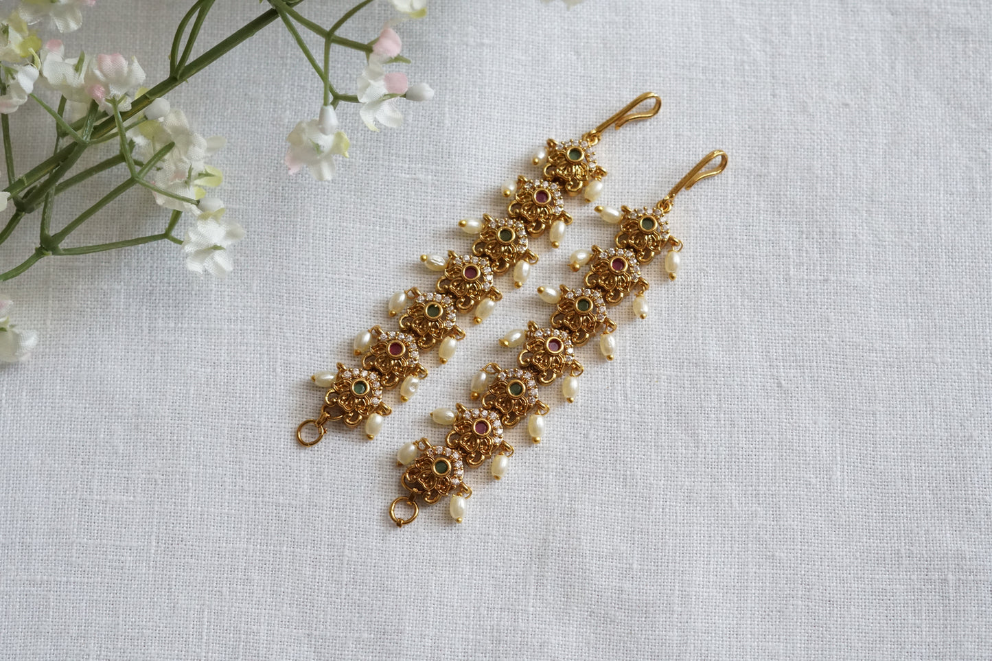 Antique Earchain(9-379)(AK)
