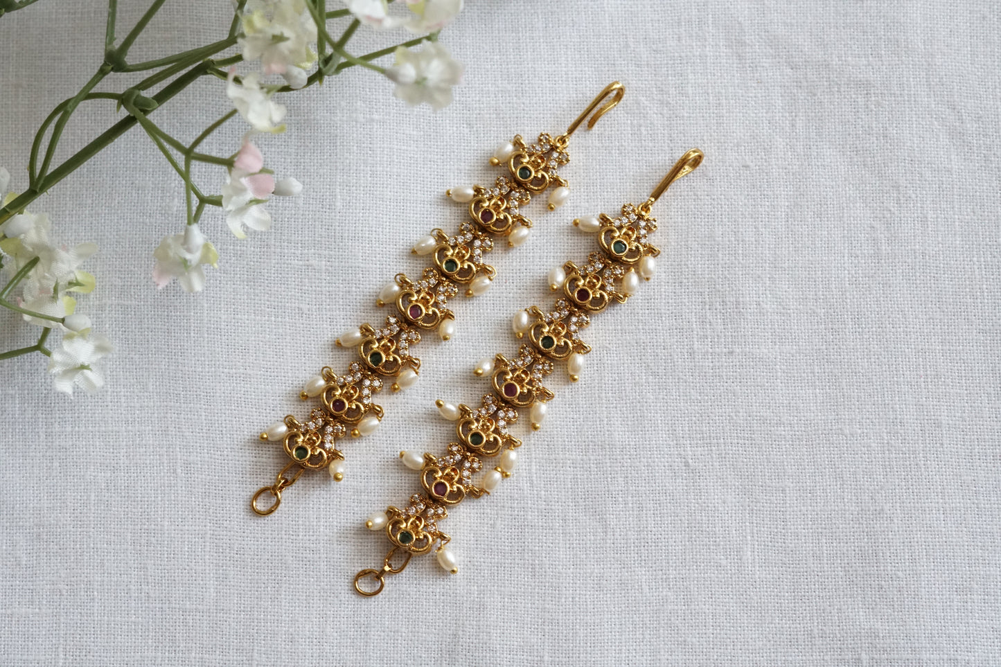 Antique Earchain(9-378)(AK)