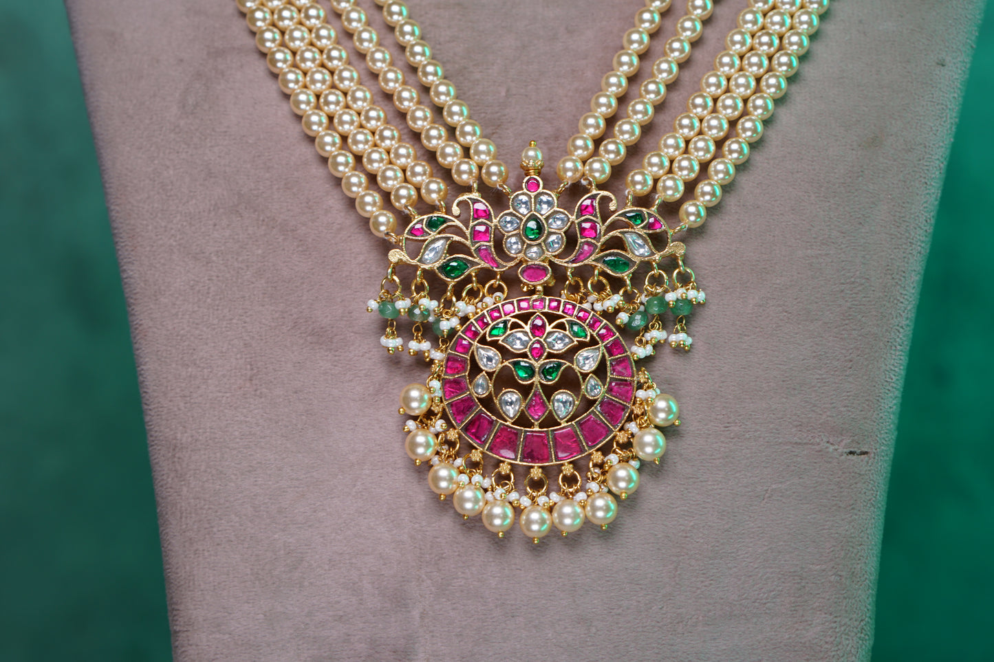 Kundan Necklace (4-8017)(K)(Preorder)