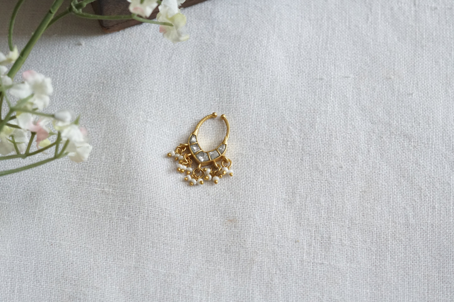 Kundan Septum Nosering (2-293)