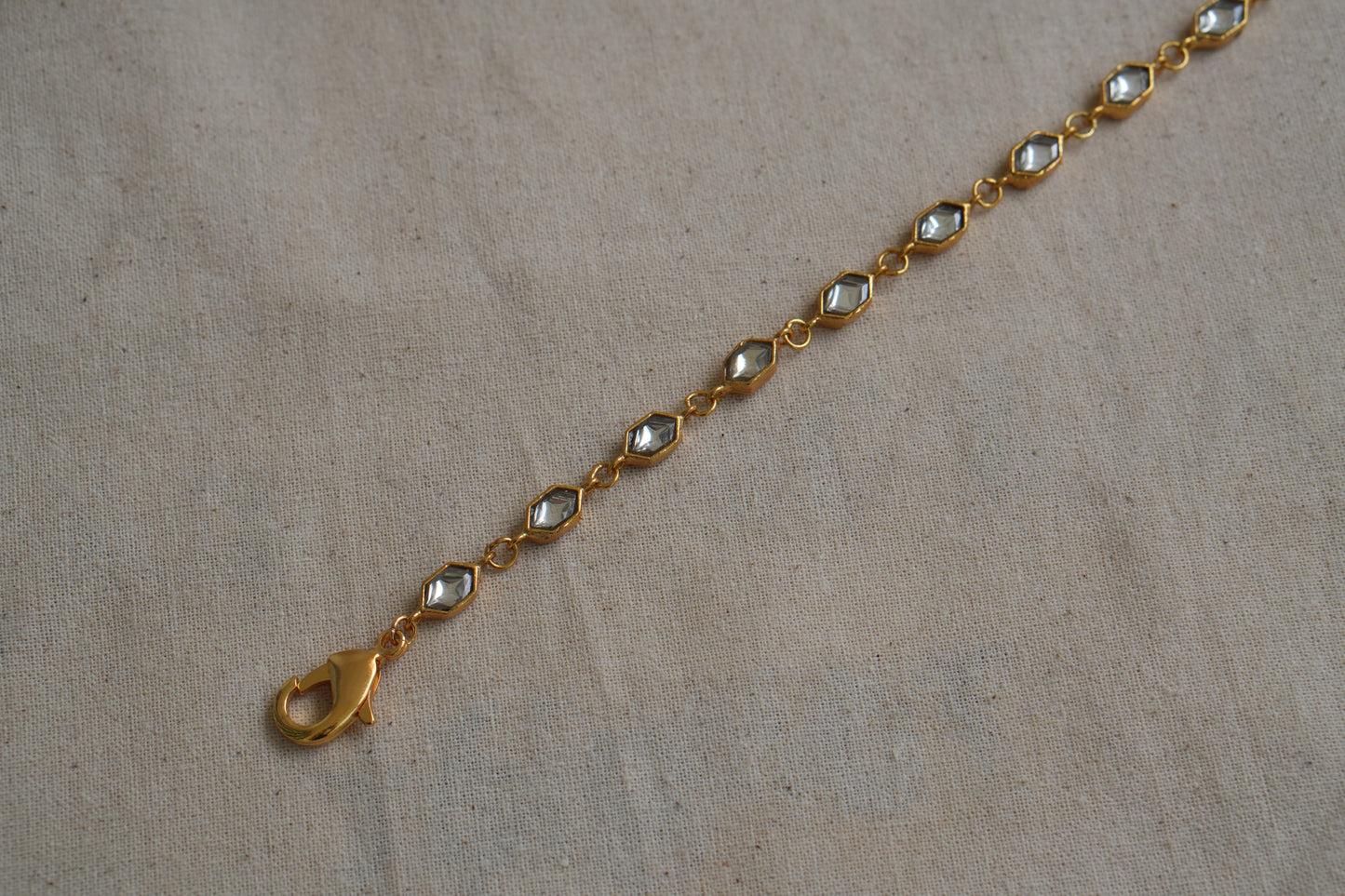 Kundan Bracelet (3-488)(R) - JEWELSTYLE