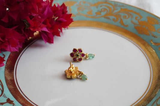 Small Kundan Studs (1-4091)(K)(PREORDER)
