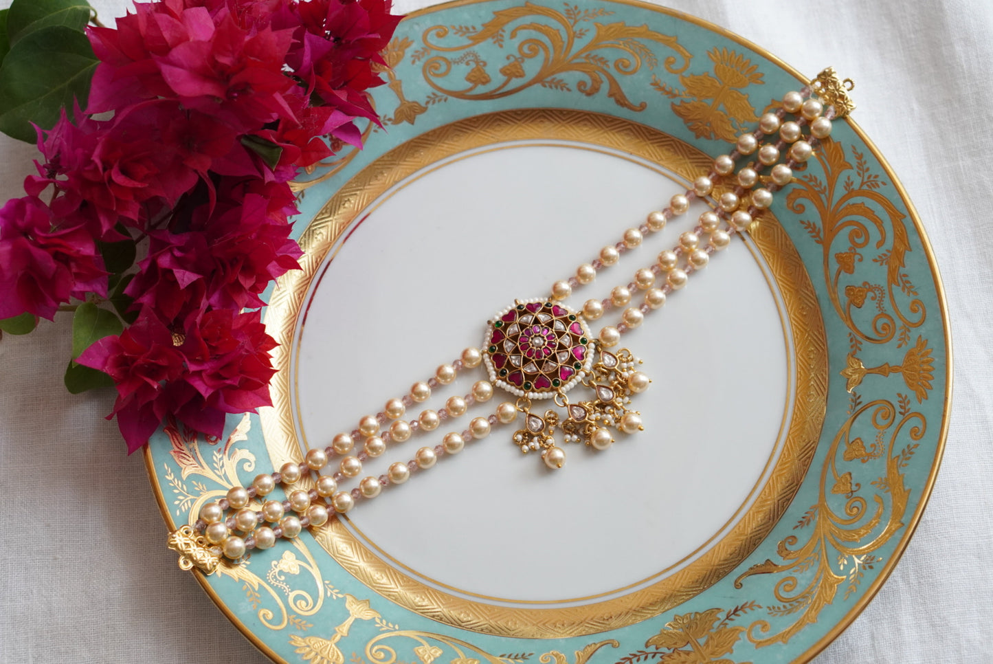 Kundan Choker (4-7794) (K)(PREORDER)