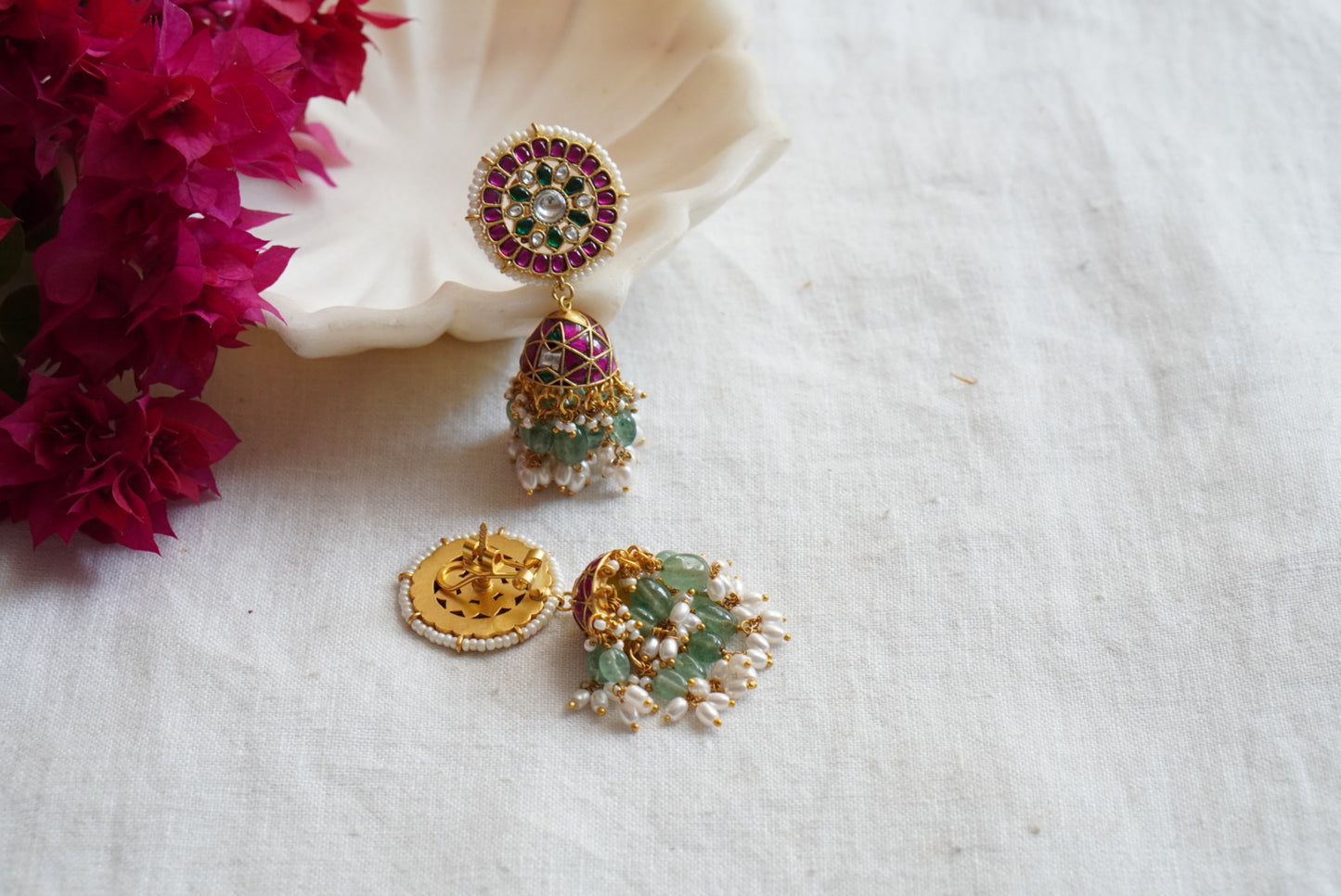 Kundan Jhumki (1-4093)(K)(PREORDER)