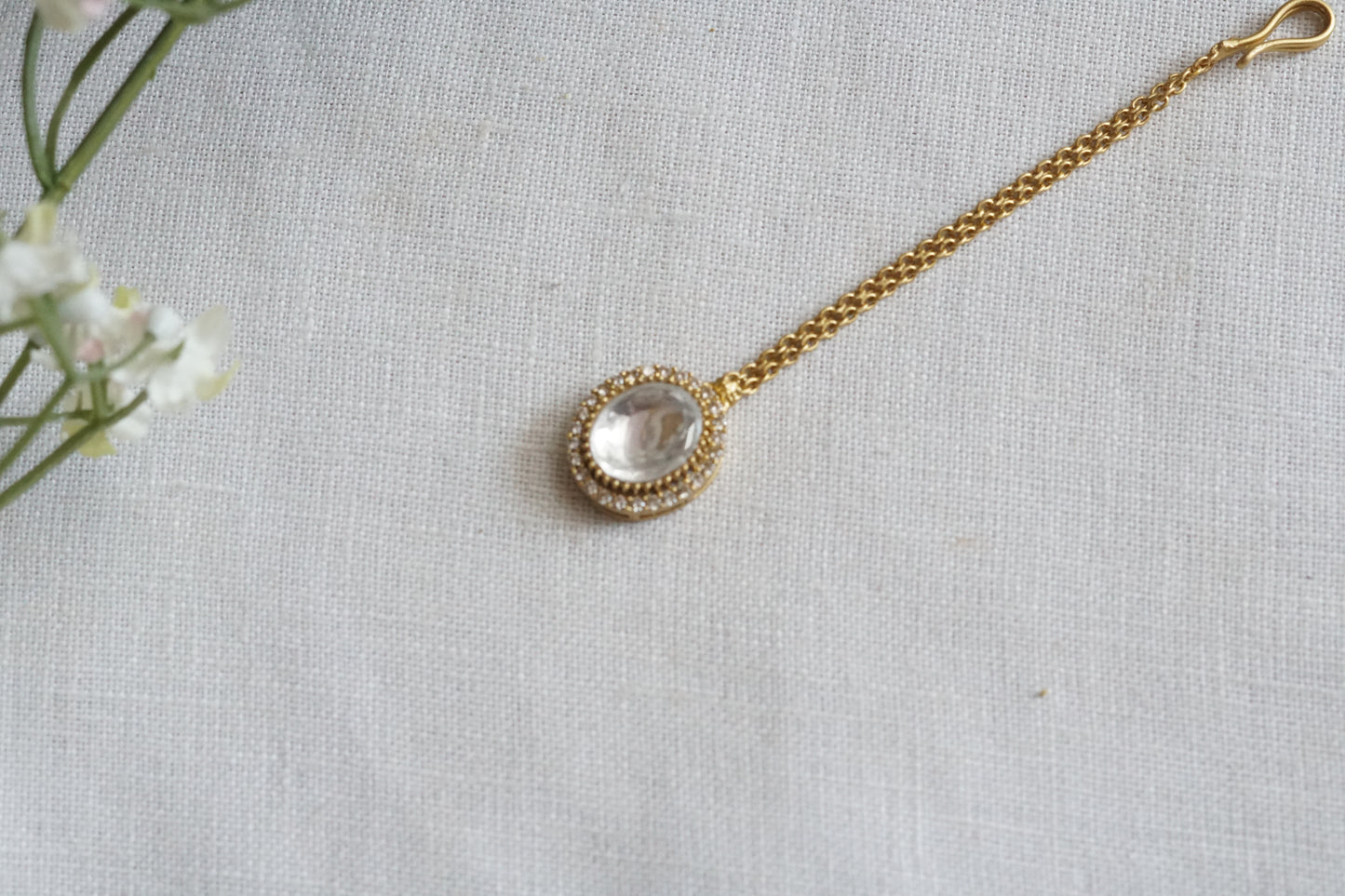 Polki Maangtika (5-1717)(B) - JEWELSTYLE