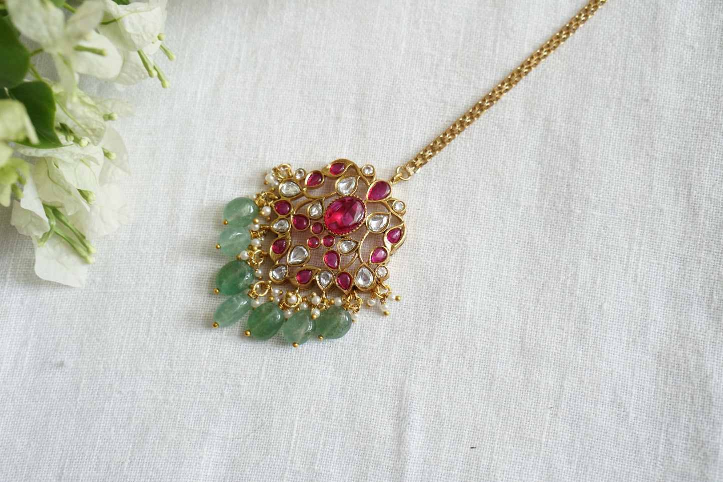 Polki Maangtika (5-1505)(B) - JEWELSTYLE