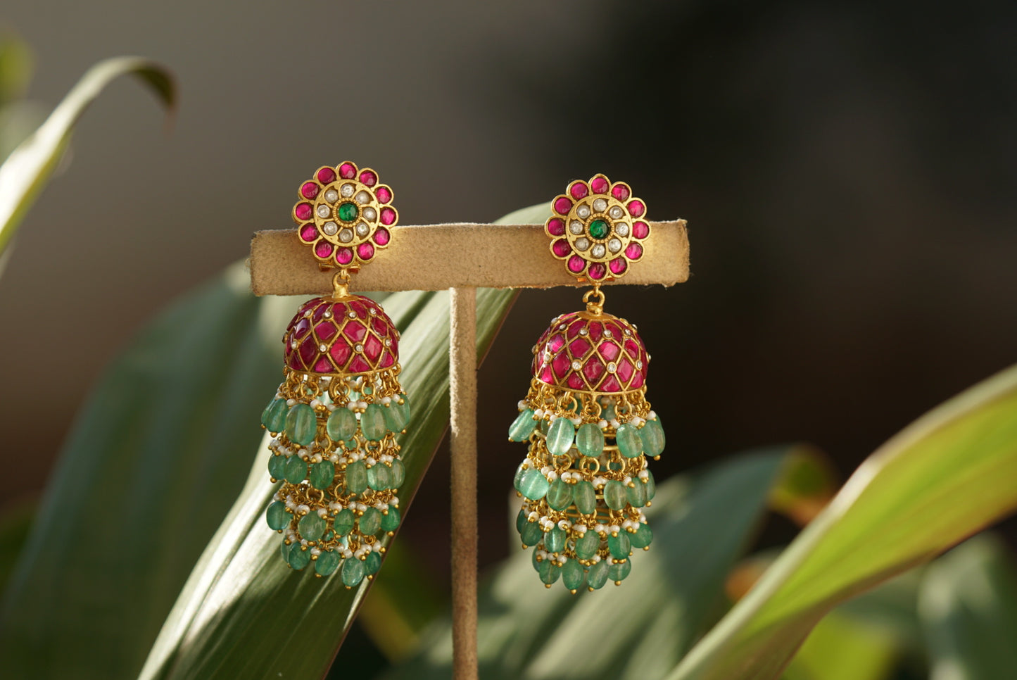 Kundan jhumki (1-4226)(K)(PREORDER )