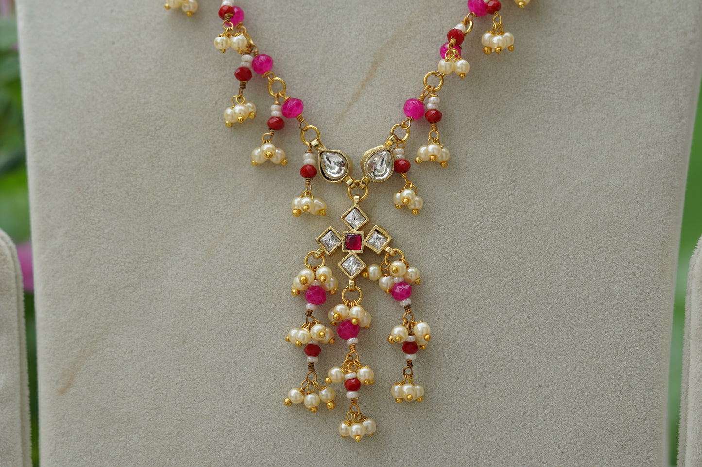 Kundan pendant (4-8208)