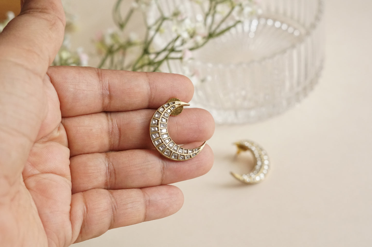 Chand kundan Studs (1-5184)(A)
