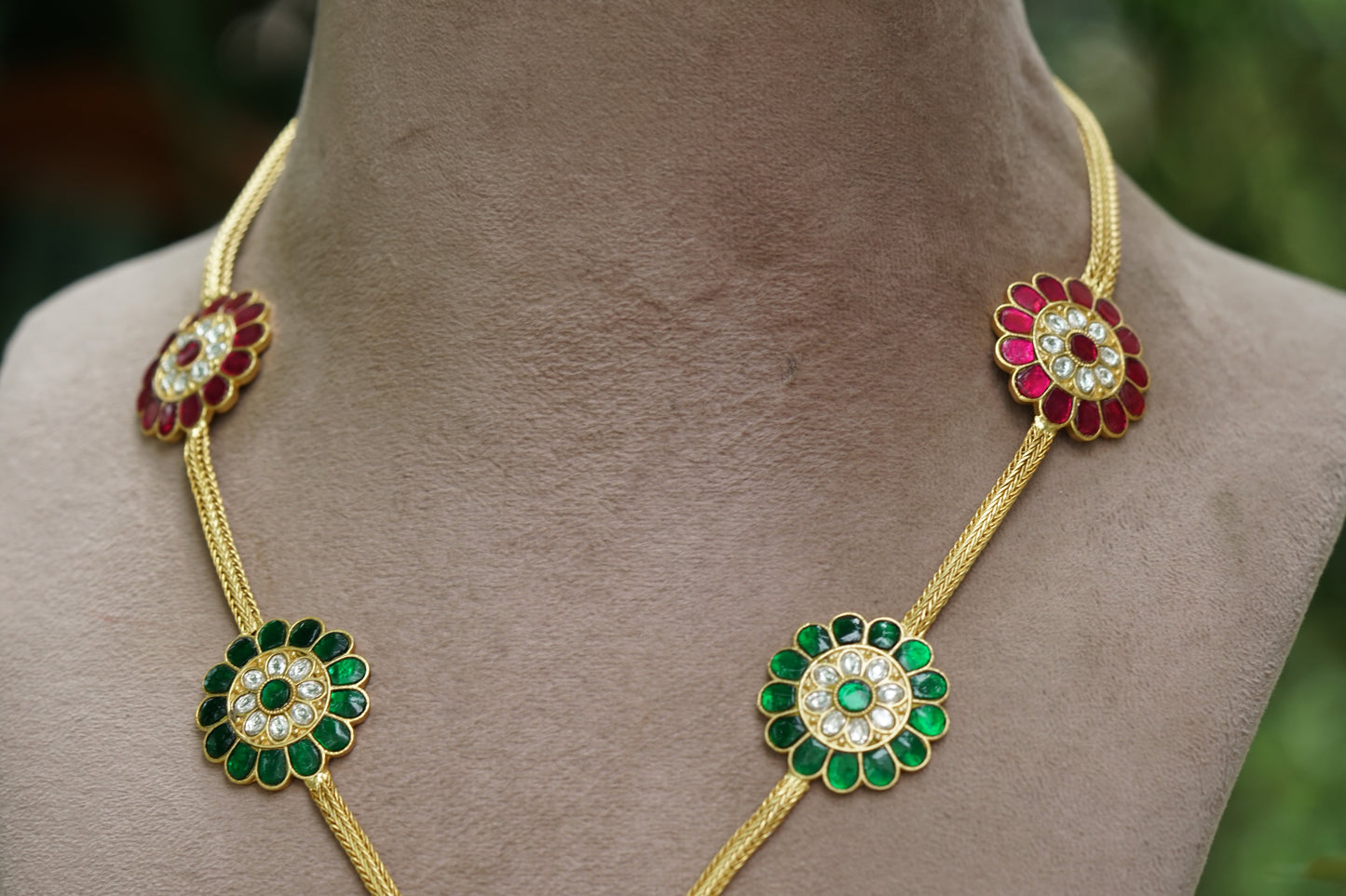 Kundan Necklace (4-8252)(ALREADY DISCOUNTED) - JEWELSTYLE