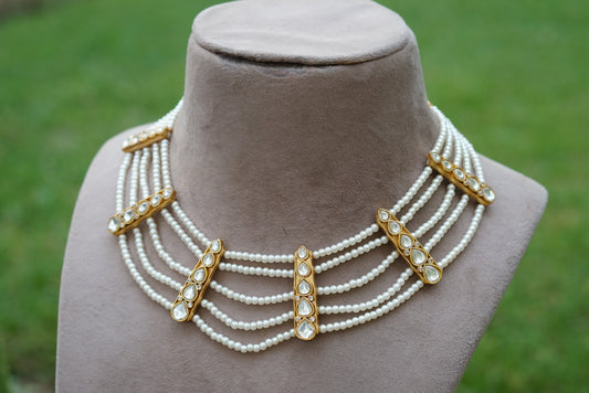 Kundan choker (4-7242)(R)(PREORDER) - JEWELSTYLE