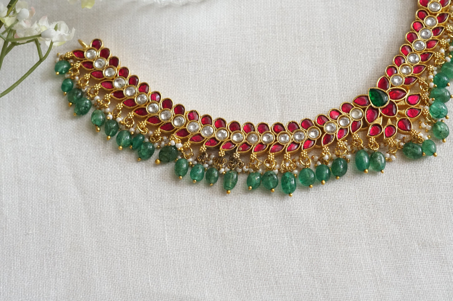 Kundan Necklace (4-9226)(K)