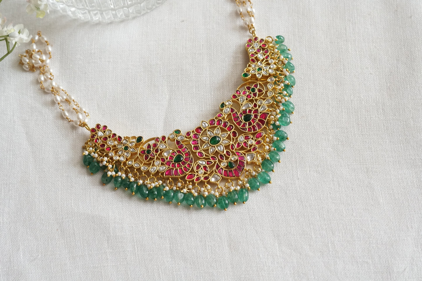 Kundan Necklace (4-9225)(K)