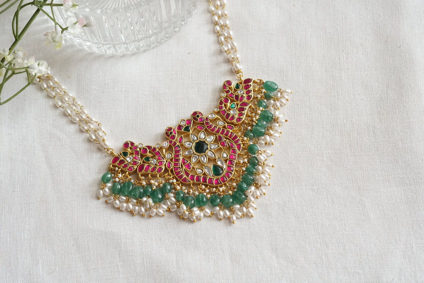 Kundan Necklace (4-9224)(K)